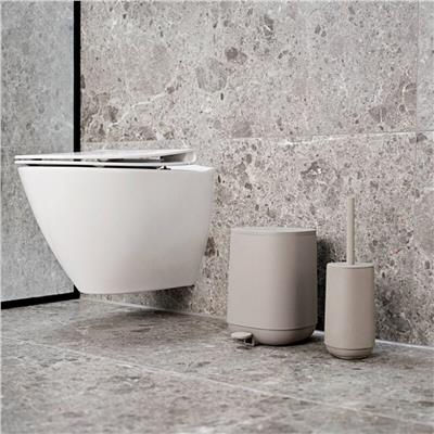 Time Pedallı Çöp Kovası 3 L Beton Gri