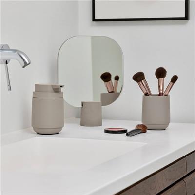 Time Table Dikdörtgen Masa Aynası Beton Gri