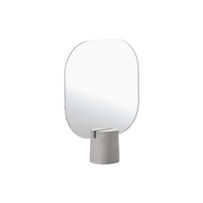 Time Table Dikdörtgen Masa Aynası Beton Gri