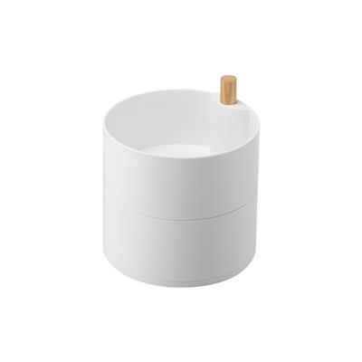 Tosca 2 Raflı Beyaz Mücevher Kutusu