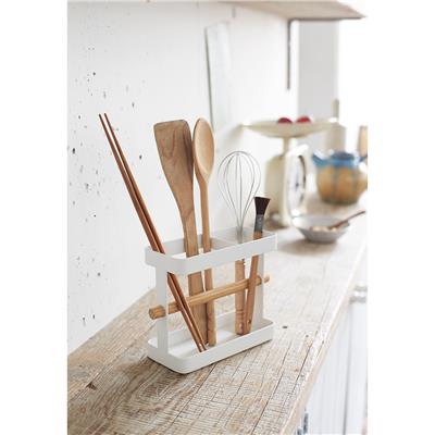 Toskana Beyaz Kepçe Ve Kaşık Standı