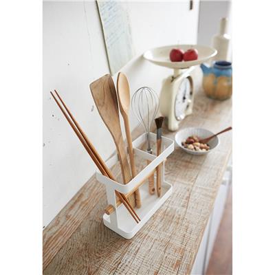 Toskana Beyaz Kepçe Ve Kaşık Standı