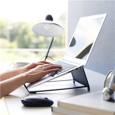 Tower 2 Yönlü Dizüstü Bilgisayar Ve Tablet Standı Siyah Renk