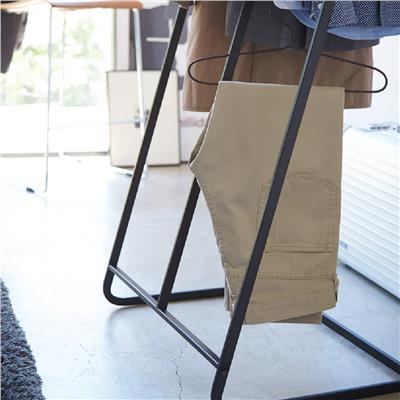 Tower Ayaklı Askılık Çelik Siyah Y: 163 cm