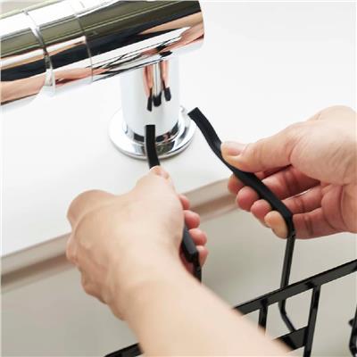 Tower Asmalı Lavabo Düzenleyici Siyah