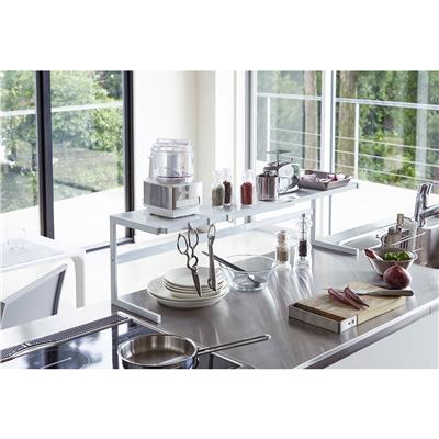 Tower Ayarlanabilir Tezgah Üstü Beyaz Düzenleyici