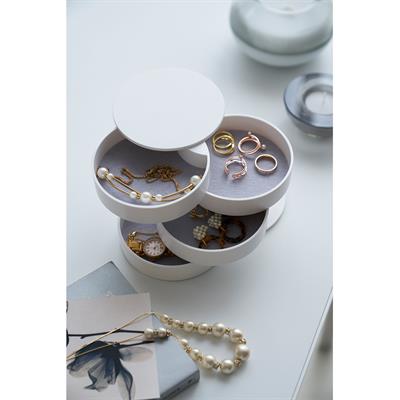 Tower Beyaz Mücevher Kutusu