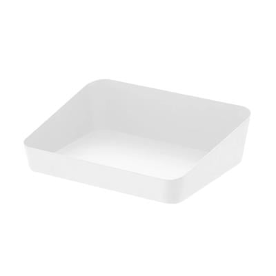 Tower Buklet Tepsisi Geniş Beyaz