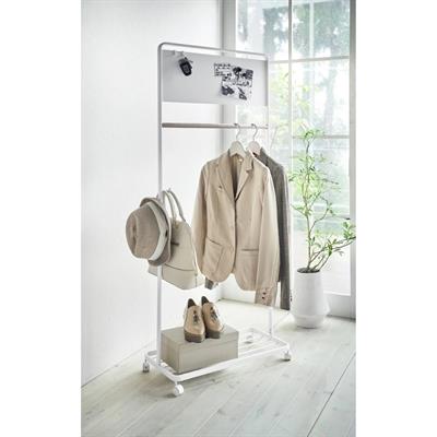 Tower Çocuk Askılığı Rafı Panelli Beyaz Renk 140 Cm