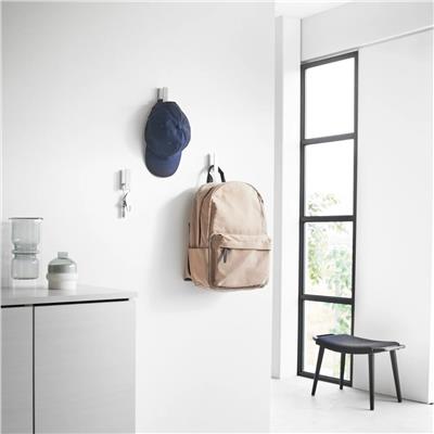 Tower Duvar Kancaları (3Lü Set) Beyaz Renk