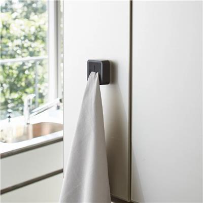 Tower  Duvara Monte/Yapışkanlı Kancalı Havluluk Siyah