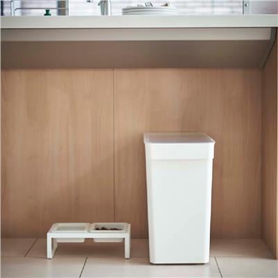 Tower Evcil Hayvan Mama Kabı (12 Kg) Beyaz