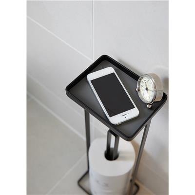 Tower Hareketli Siyah Tuvalet Kağıtlık Y:52 cm