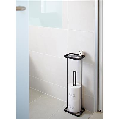 Tower Hareketli Siyah Tuvalet Kağıtlık Y:52 cm