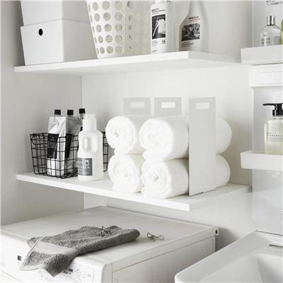 Tower Havlu Düzenleyiciler (2Li Set) Beyaz Renk 30x14,5 cm