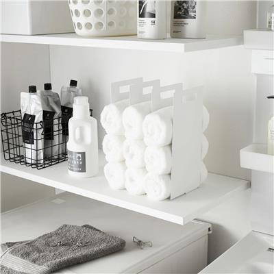 Tower Havlu Düzenleyiciler (2Li Set) Beyaz Renk 30x14,5 cm