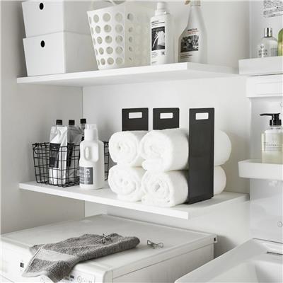 Tower Havlu Düzenleyiciler (2Li Set) Siyah Renk 30x14,5 cm