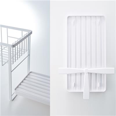 Tower İki Katlı Beyaz Bulaşıklık