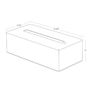 Tower Kağıt Kutusu Siyah