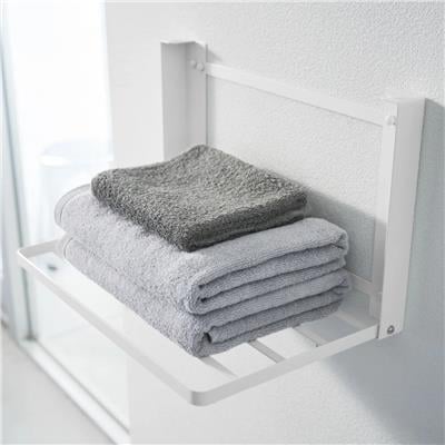 Tower Katlanabilir Depolama Rafı Beyaz Renk