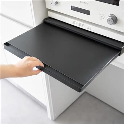 Tower Kayar Tezgah Üstü Tepsi Siyah Renk