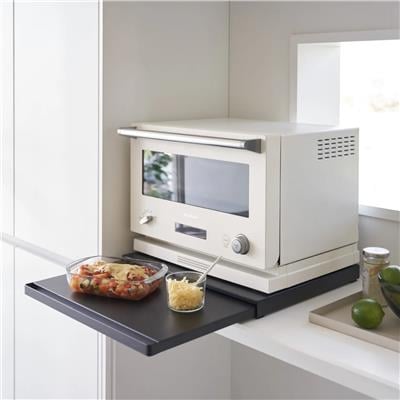 Tower Kayar Tezgah Üstü Tepsi Siyah Renk