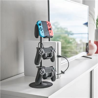 Tower Oyun Kumandası Rafı Siyah 38,5 cm