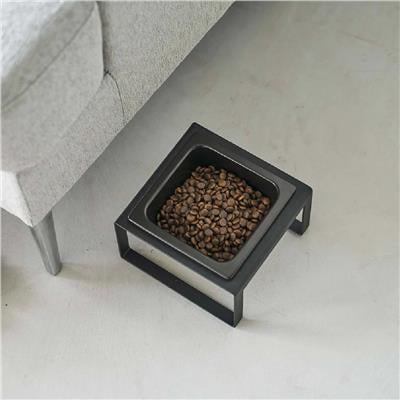 Tower Pet Mama Kabı Standı Tekli Siyah