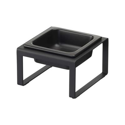 Tower Pet Mama Kabı Standı Tekli Siyah