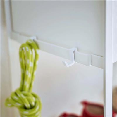 Tower Sepetli Depolama Arabası Beyaz