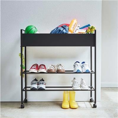 Tower Sepetli Depolama Arabası Siyah