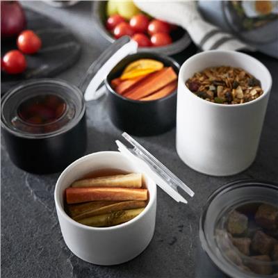 Tower Seramik Kutu L - Beyaz 500 ml