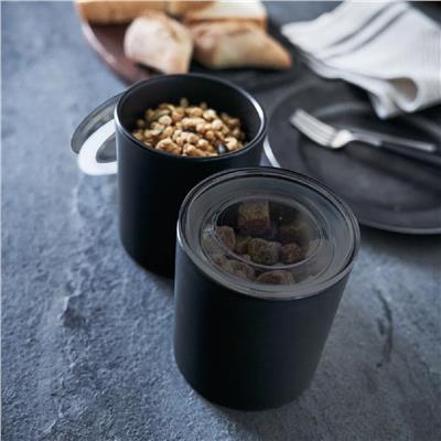 Tower Seramik Kutu L - Siyah 500 ml