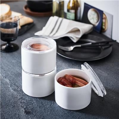 Tower Seramik Kutu S - Beyaz 240 ml