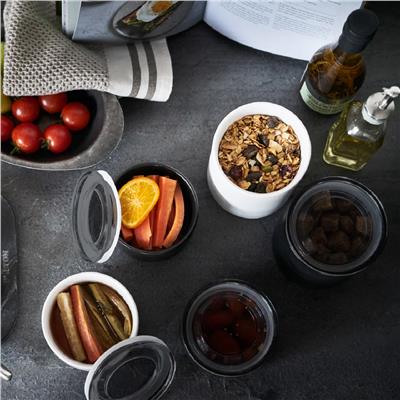 Tower Seramik Kutu S - Siyah 240 ml