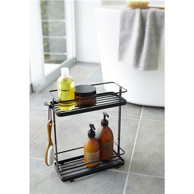 Tower Siyah Duş Rafı