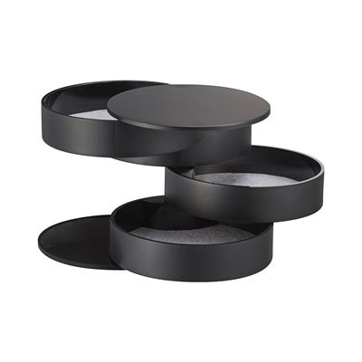 Tower Siyah Mücevher Kutusu