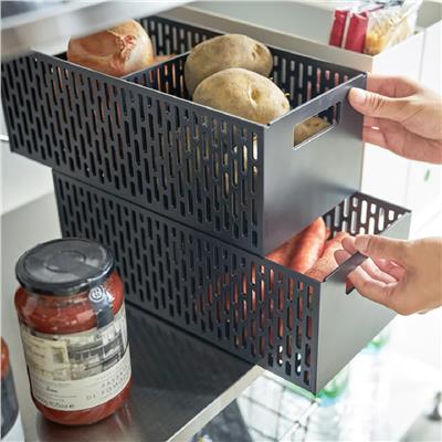 Tower Siyah Sebze Sepeti