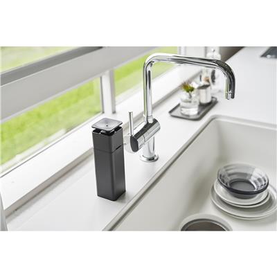 Tower Siyah Sıvı Sabunluk