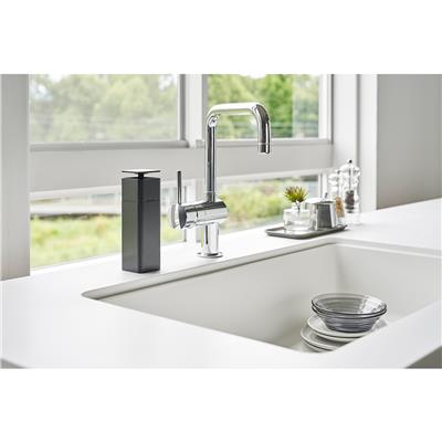 Tower Siyah Sıvı Sabunluk