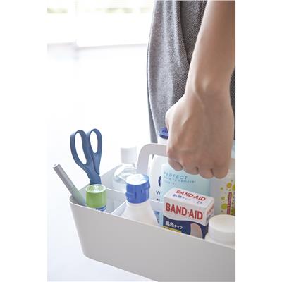 Tower Tezgah Üstü Beyaz Sepet