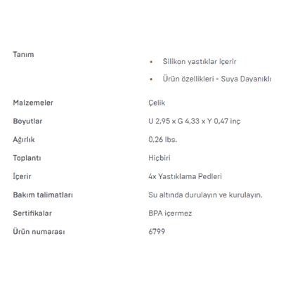 Tower Tezgah Üstü Sabunluk Siyah