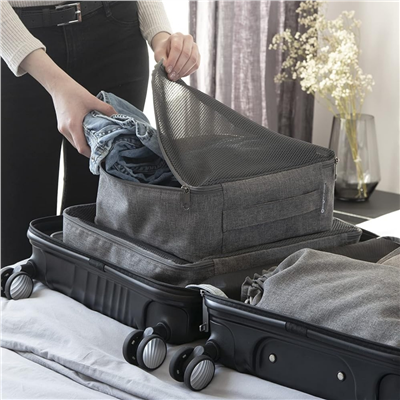 Travel Organizer L Büyük Boy Seyahat Düzenleyici Gri