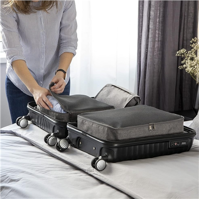 Travel Organizer L Büyük Boy Seyahat Düzenleyici Gri