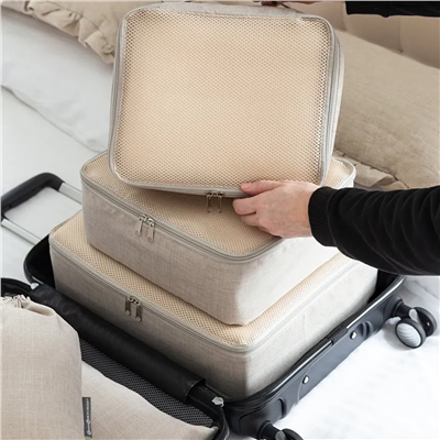 Travel Organizer S Küçük Boy Seyahat Düzenleyici Bej