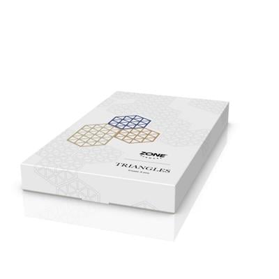 Triangles Tencere Altlığı 3Lü Çok Renkli 16x14x0.9 cm