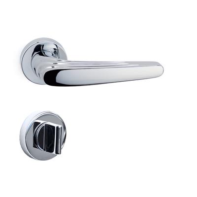 Trıton Rozetli Kapı Kolu Takımı Krom Renk