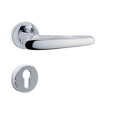 Trıton Rozetli Kapı Kolu Takımı Krom Renk