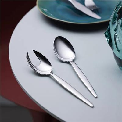 Twist Servis Çatalı 22 Cm - 18/0 Paslanmaz Çelik