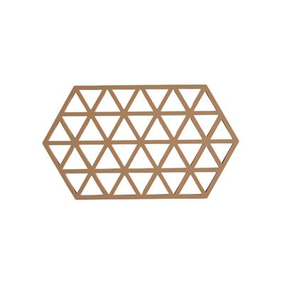 Üçgenler Nihale Toprak Rengi 24x14x0.9 cm